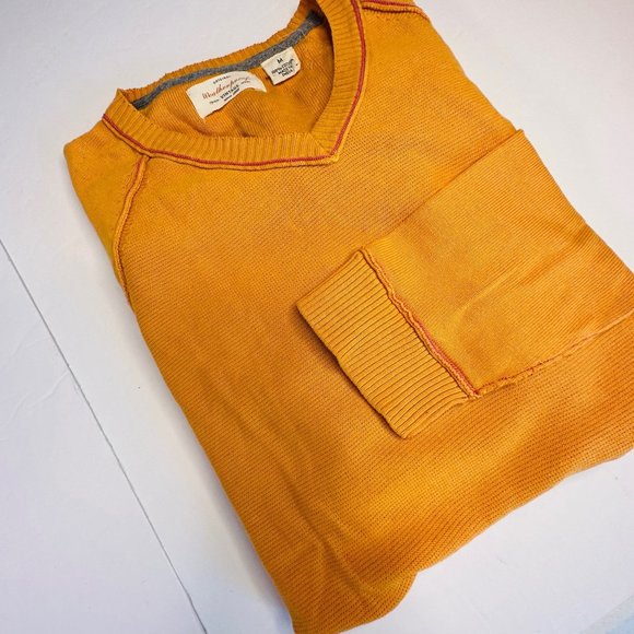 weatherproof. Men’s orange sweater. Long sleeve. Size‎ medium - Picture 2 of 7